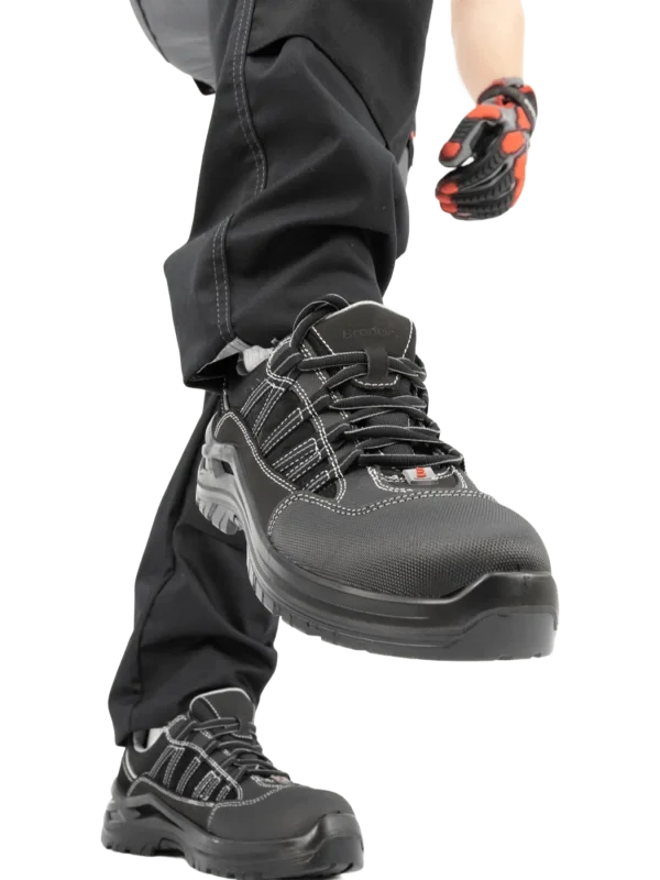 Полуботинки летние мужские Brodeks Cyclone BRS102 S1P, черный