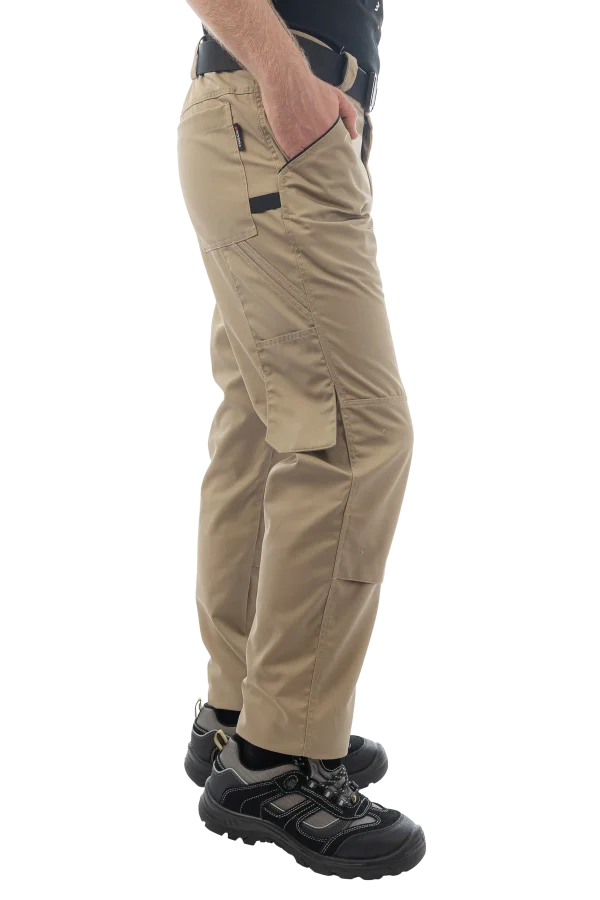 Летние брюки Brodeks KS 301, бежевый