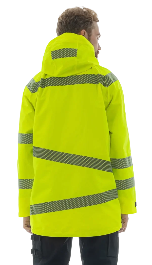 Летняя сигнальная куртка-парка Brodeks KS 223, желтый