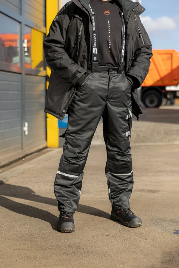 Зимние брюки Brodeks KW 304, черный