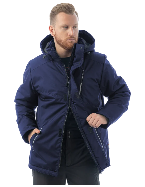 Зимняя куртка Brodeks KW 210, синий