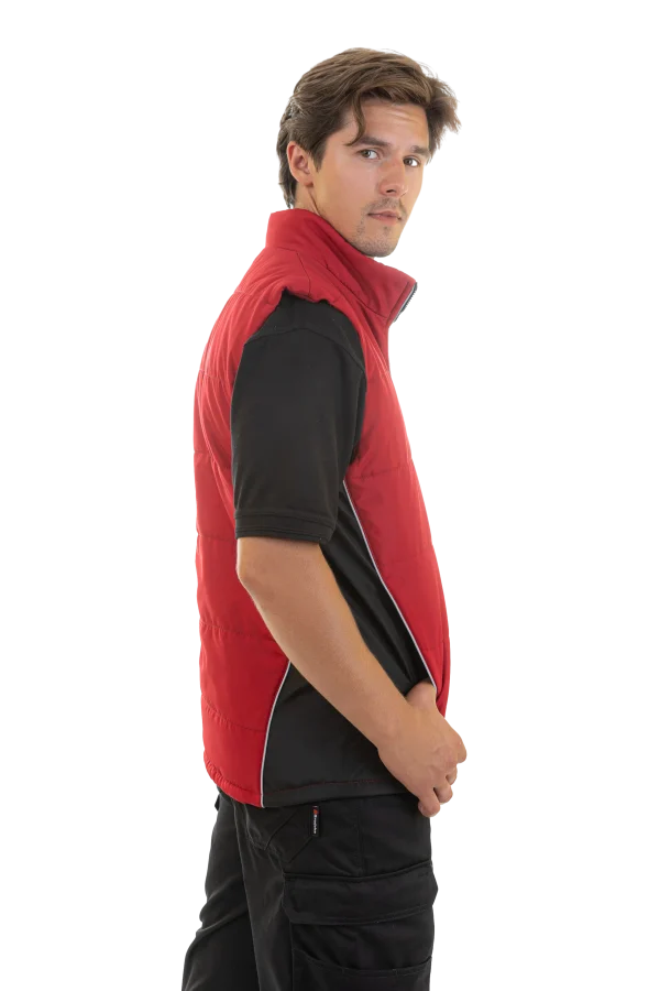 Утепленный жилет Brodeks KW 101, красный