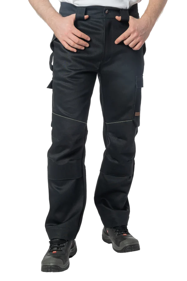 Брюки сварщика 2 класса Brodeks FS 38-02, черный