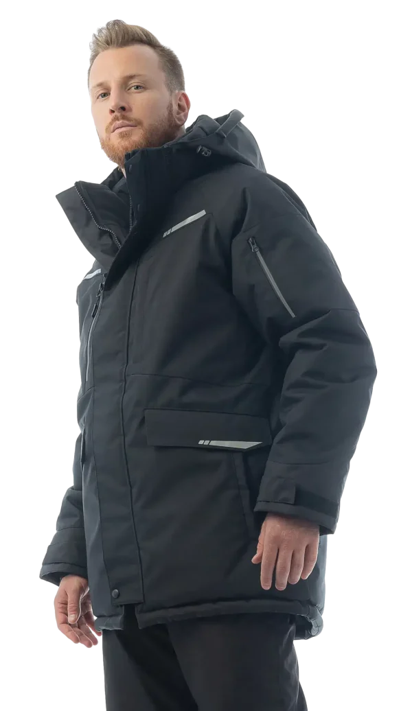 Зимняя куртка-парка Brodeks KW 215, черный