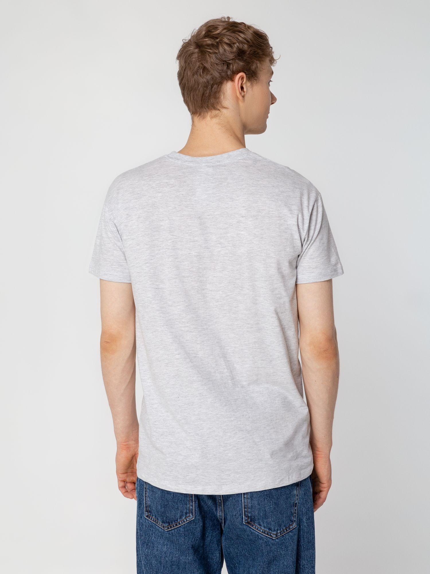 Футболка Regent 150, светло-серый меланж