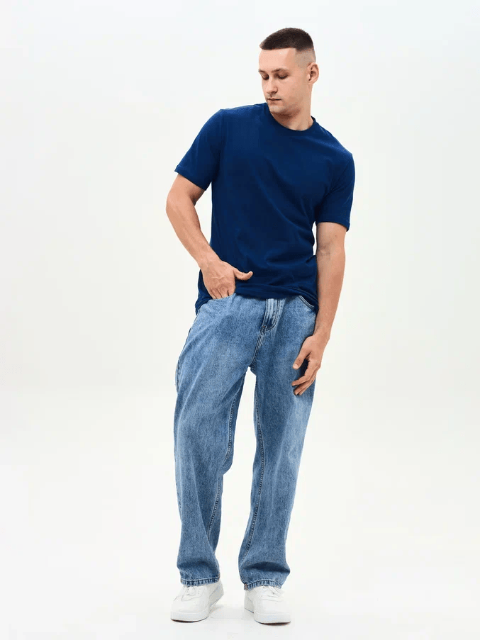 Футболка PROFLINE Base (тк.Трикотаж,160), т.синий