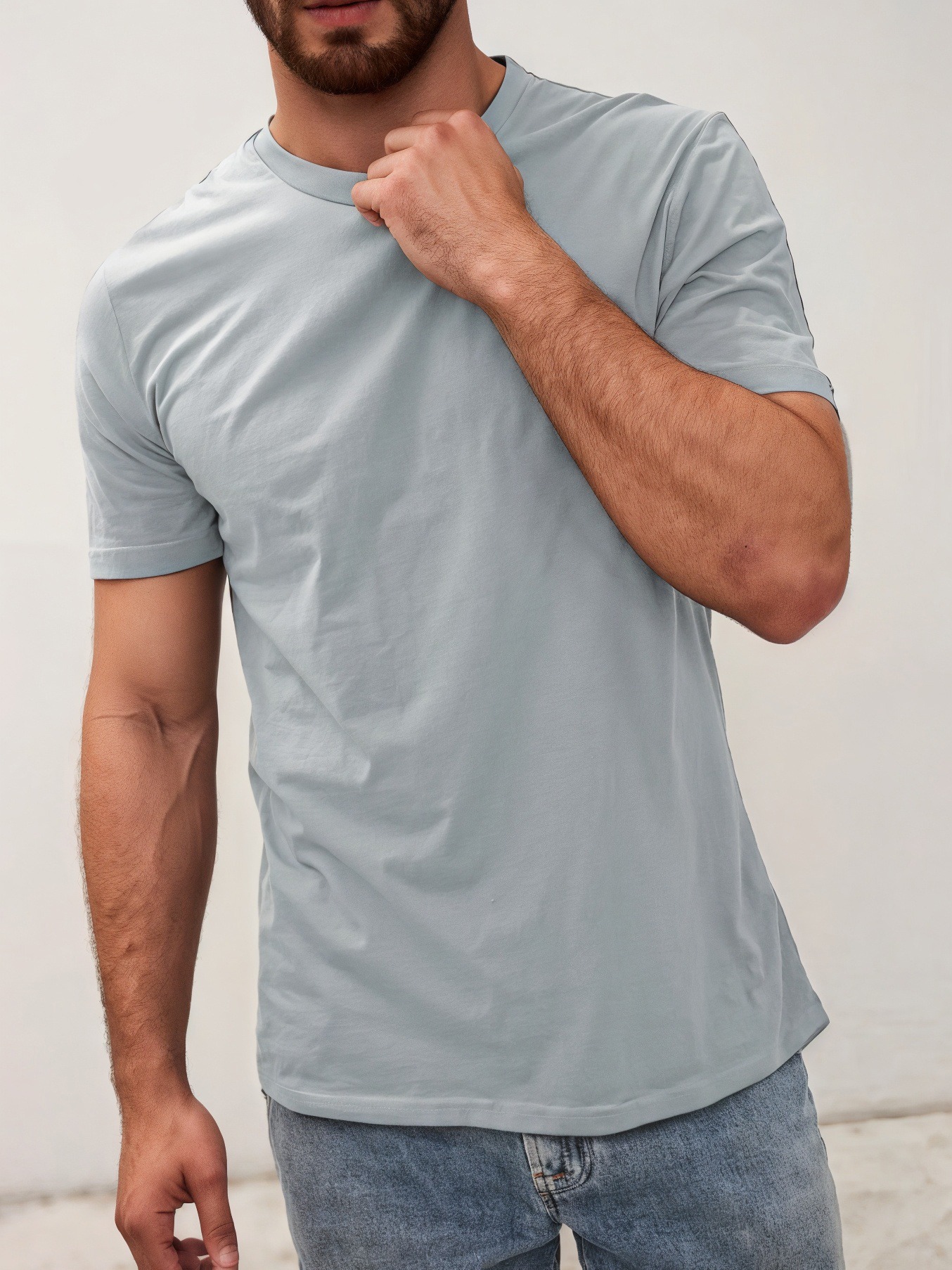 Футболка PROFLINE Base (тк.Трикотаж,160), серый