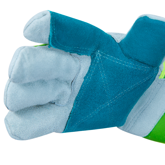 Docker Zima Перчатки утепленные комбинированные из спилка c усиленной ладонью